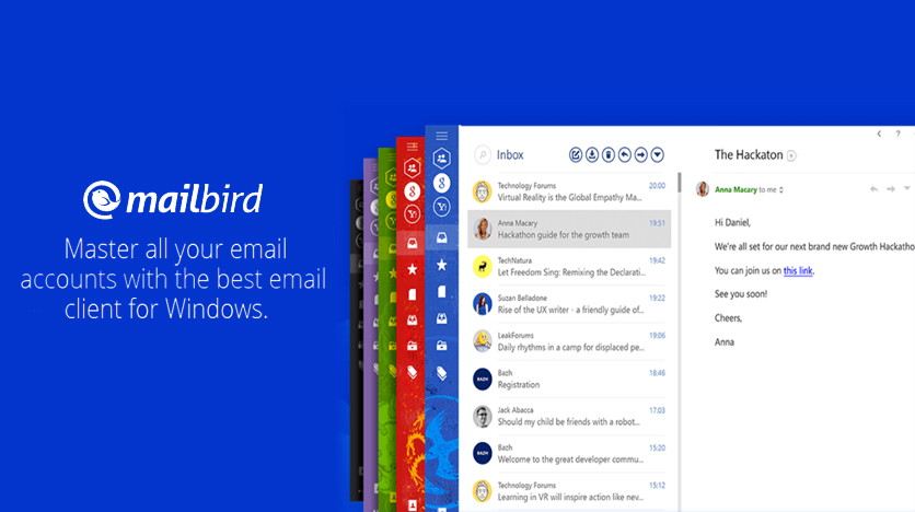 how many accounts can you use in free mailbird